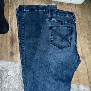 Cinch Dark Blue Boot Cut Jeans
